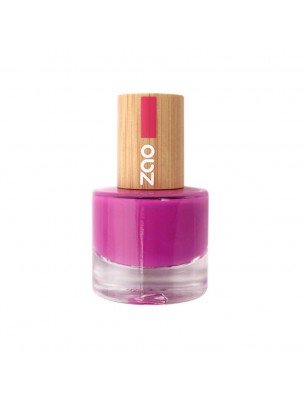 Image de Organic Nail Polish - 661 Fuschia 8 ml Zao Make-up depuis Organic nail polish, natural colouring, easy to apply