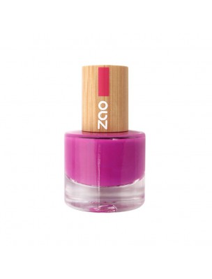 Image de Vernis à ongles Bio - 661 Fuschia 8 ml - Zao Make-up depuis Vernis à ongles | Découvrez nos produits de phytothérapie