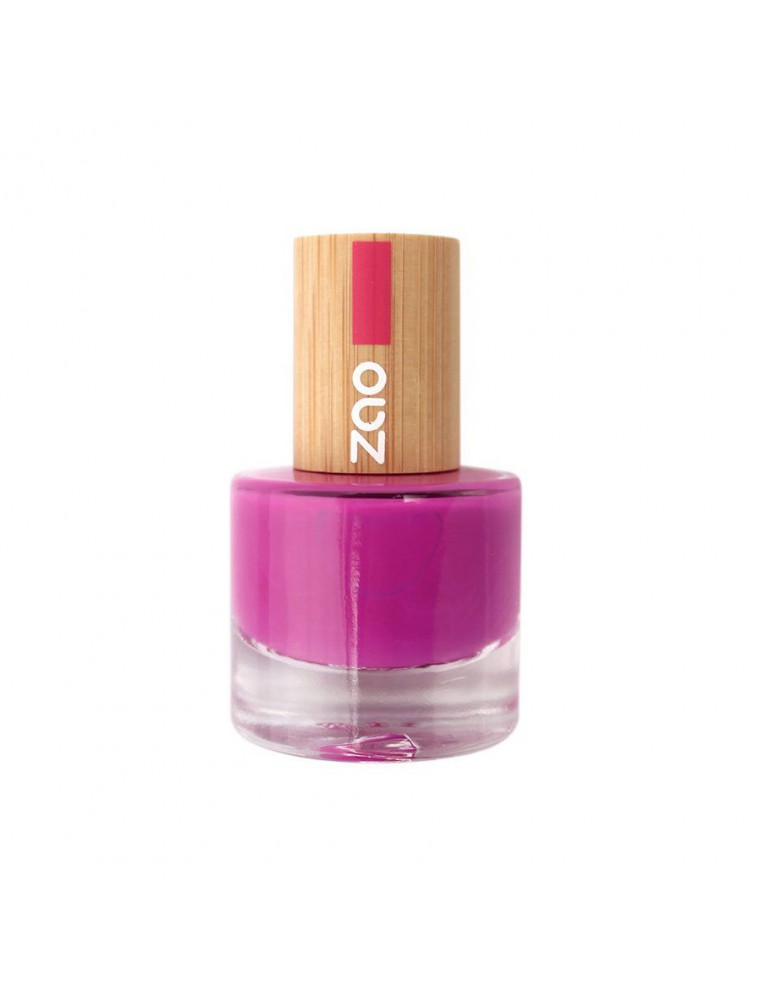 Image principale de la modale pour Vernis à ongles Bio - 661 Fuschia 8 ml - Zao Make-up