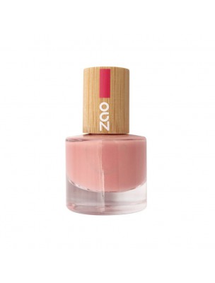 Image de Organic Nail Polish - 662 Powdered Pink 8 ml Zao Make-up depuis Organic nail polish, natural colouring, easy to apply