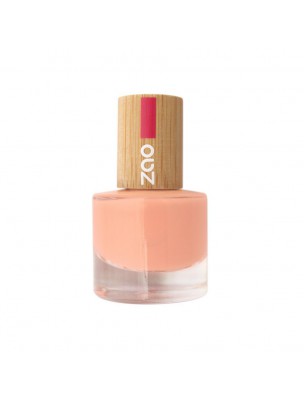 Image de Organic Nail Polish - 664 Peach fizz 8 ml - Zao Make-up depuis Organic nail polish, natural colouring, easy to apply