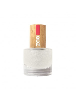 Image de Top Coat Bio - 665 Paillette 8 ml - Zao Make-up via Duo base & Top Coat Bio 636 Zao Make-up