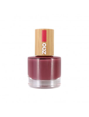 Image de Organic Nail Polish - 667 Amaranth Rose 8 ml - Zao Make-up depuis Organic nail polish, natural colouring, easy to apply