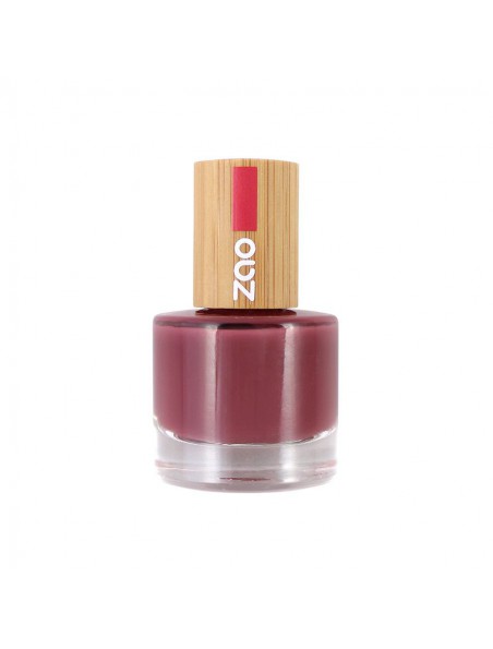 Image principale de Vernis à ongles Bio - 667 Rose amarante 8 ml - Zao Make-up