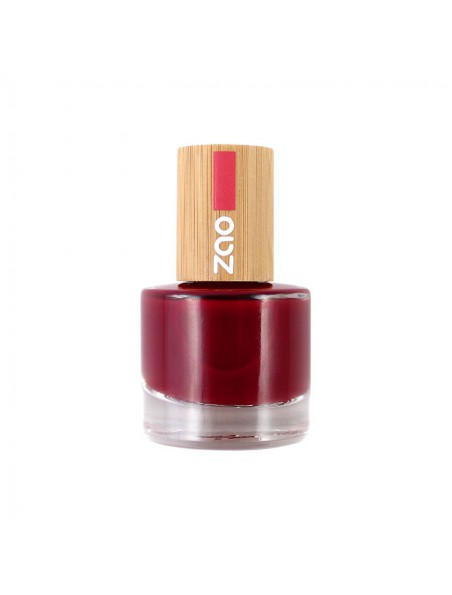 Image principale de Vernis à ongles Bio - 668 Rouge passion 8 ml - Zao Make-up