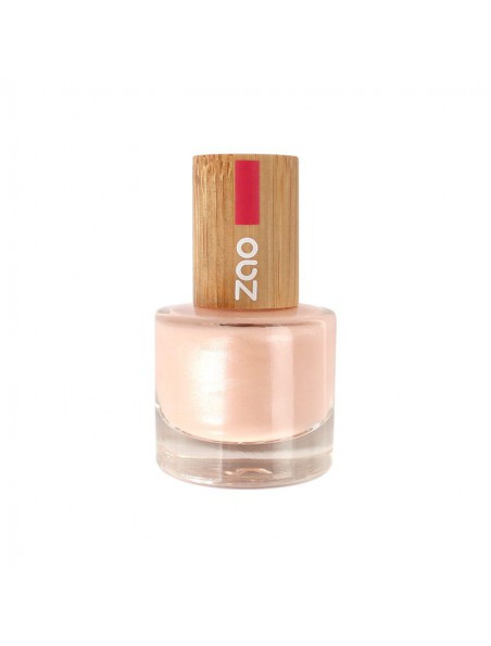 Image principale de Vernis à ongles Bio - 672 Rose ballerine 8 ml - Zao Make-up