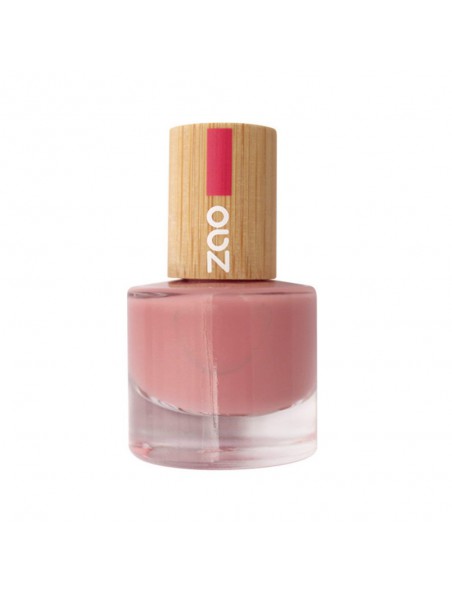 Image principale de Vernis à ongles Bio - 677 La vie en rose 8 ml - Zao Make-up