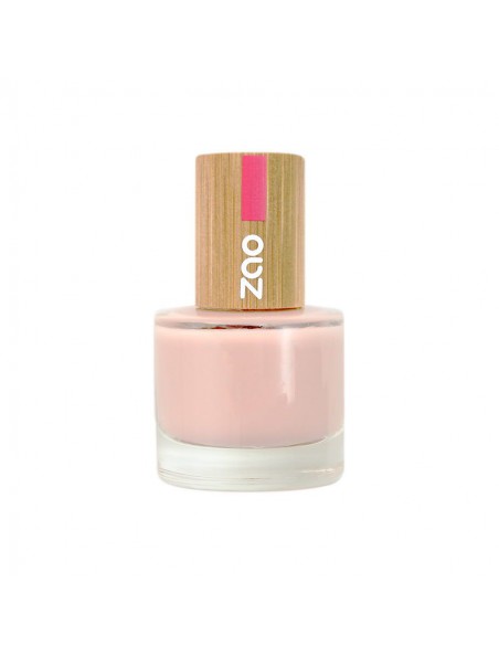 Image principale de Vernis à ongles Bio - 675 Rose givré 8 ml - Zao Make-up