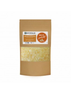 Image de Cire émulsionnante Bio - Emulsifiant 50 g - Centifolia via Paillettes Savon Bio Centifolia 400g