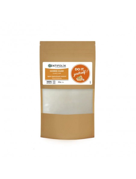 Achetez Gomme Guar Bio - Epaississant naturel 20 g - Centifolia à l'herboristerie Louis Image principale de Gomme Guar Bio - Epaississant naturel 20 g - Centifolia
