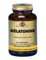 Image de Mélatonine 1 mg - Sommeil 60 comprimés - Solgar depuis Mélatonine ultra concentrée, liquide ou en capsules