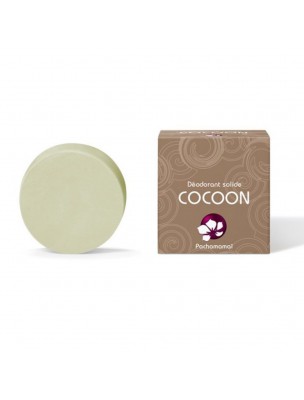 Image de Recharge Déodorant solide  - Cocoon 24 g - Pachamamaï depuis Achetez en ligne nos déodorants naturels pour une fraîcheur efficace !