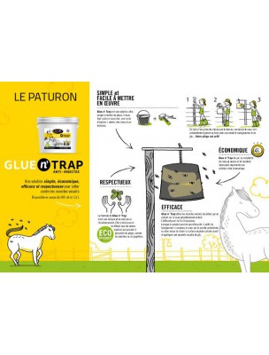 Image 39028 supplémentaire pour Glue n'Trap - Piège Anti-Insectes pour chevaux 500 ml - Horse Master