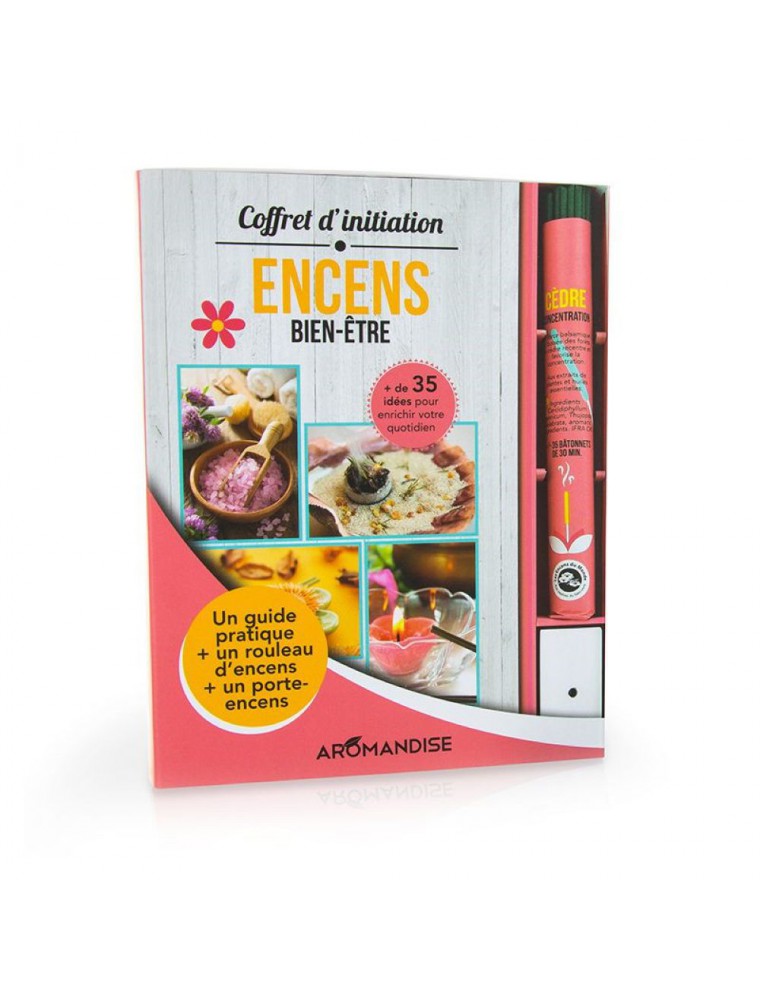 Livre Coffret Encens et Bien-être - Coffret d'Initiation - Les Encens du Monde Livre Coffret Encens et Bien-être - Coffret d'Initiation - Les Encens du Monde