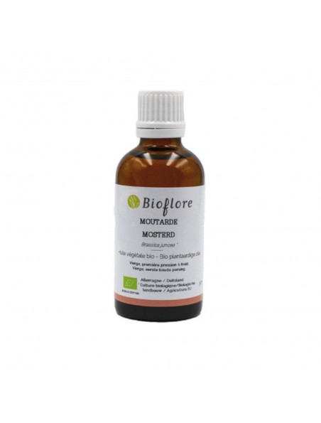 Image principale de Moutarde Bio - Huile végétale de Brassica juncea 50 ml - Bioflore