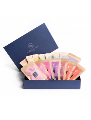 Image de Coffret Les Essentiels Bio - 16 sachets de dégustation de 10 g - L'Autre thé depuis Achetez nos thés en infusettes naturels et bio - Herboristerie en ligne