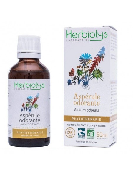 Image principale de Aspérule odorante Bio (Gaillet odorant) - Foie et Sommeil Teinture-mère 50 ml - Herbiolys