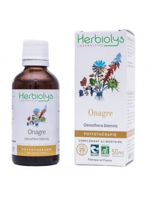 Image de Onagre Bio - Peau Teinture-mère d'Oenothera biennis 50 ml - Herbiolys depuis Achetez Jojoba Bio 50ml - Pranarôm