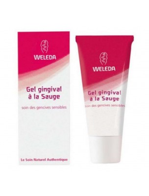 Image de Gingival Balm with organic sage - For sensitive and irritated gums 30 ml Weleda depuis Vegetable toothpaste in tube or solid