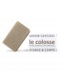 Image de The Colossus - Scrub 100 g - Gaiia via Buy Soap Box - Stainless steel in its linen pouch -