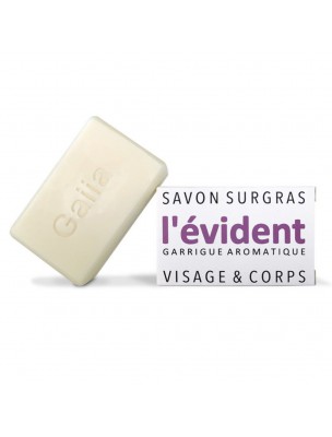 Image de L'évident - Apaisant 100 g - Gaiia via Savon l'intuitif - Douceur d'agrumes 100 g - Gaiia