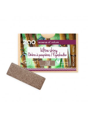 Image de Recharge Ombre à paupières rectangle Bio Cacao satin 280 1,3 grammes - Zao Make-up depuis louis-herboristerie