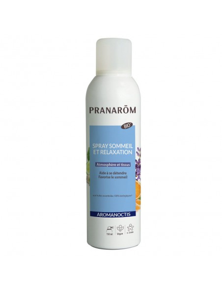 Spray sommeil Aromanoctis Bio - Relaxation aux Huiles essentielles 150 ml - Pranarôm
