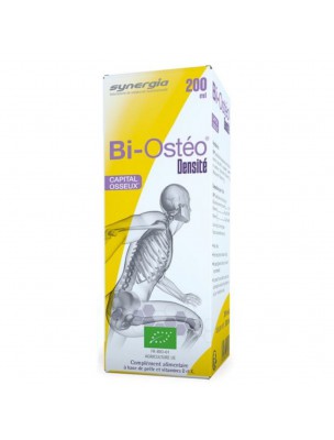 Image de Bi-Ostéo Densité - Ossature et Capital osseux 200 ml - Synergia via Achetez IbuActin Solaray - Articulations 30 capsules végétales