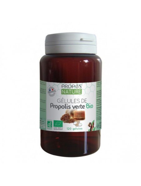 Propolis Verte Bio - Système immunitaire 120 gélules - Propos Nature