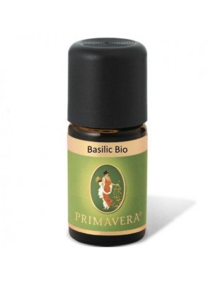 Image de Basilic Bio - Huile essentielle Ocimum basilicum 5 ml - Primavera depuis Huiles essentielles pour les femmes
