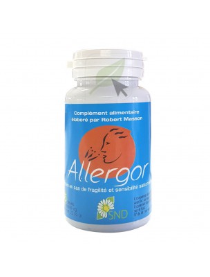Image de Allergor - Seasonal Sensitivity 90 capsules - SND Nature depuis Clear the airways and keep infections at bay