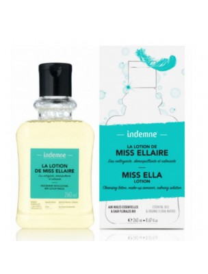 Image de La Lotion de Miss Ellaire - Eau Nettoyante, Démaquillante et Calmante 260 ml - Indemne depuis Achetez les produits Indemne à l'herboristerie Louis