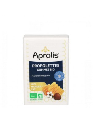 Image de Propolettes Gommes Bio - Manuka 50 g - Aprolis depuis Achat de Gommes et Pastilles de Phytothérapie en ligne | Herboristerie