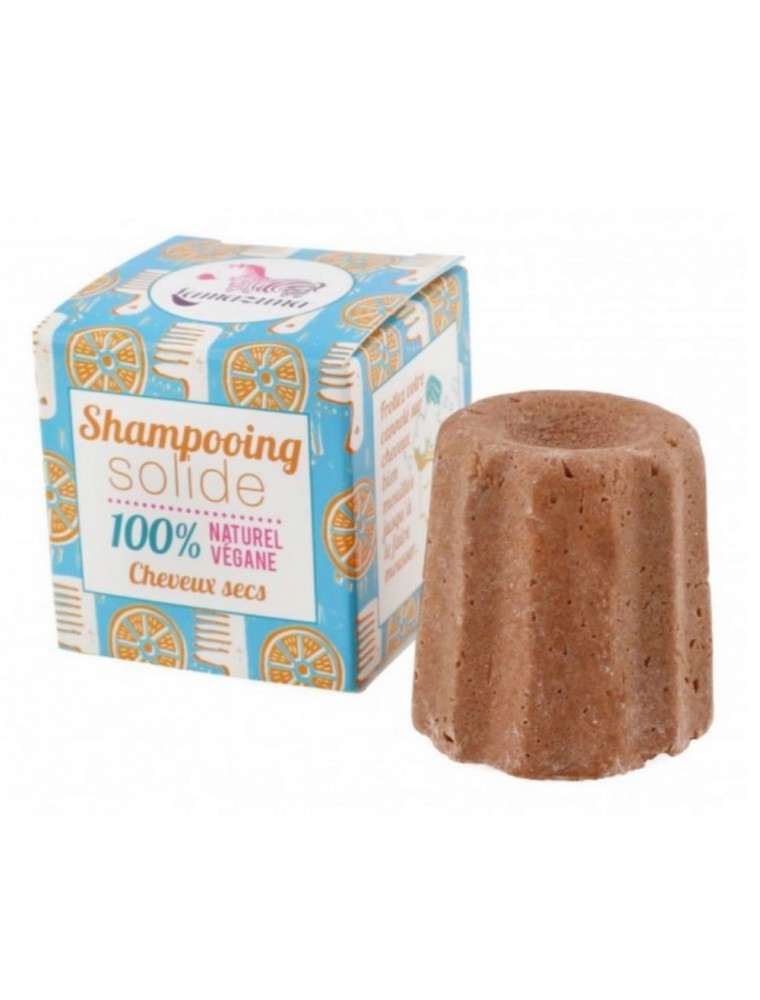 Shampoing solide pour cheveux secs Vegan - Orange Argan 55 grammes - Lamazuna Shampoing solide pour cheveux secs Vegan - Orange Argan 55 grammes - Lamazuna