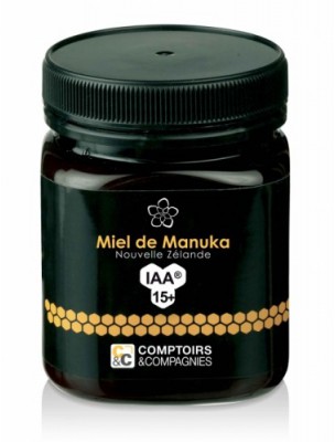 Image de Miel de Manuka 15+ - Sans pesticides 250g - Comptoirs et Compagnies via Spray Buccal Bio - Miel de Manuka - Aprolis