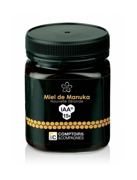 Image principale de Miel de Manuka 15+ - Sans pesticides 250g - Comptoirs et Compagnies