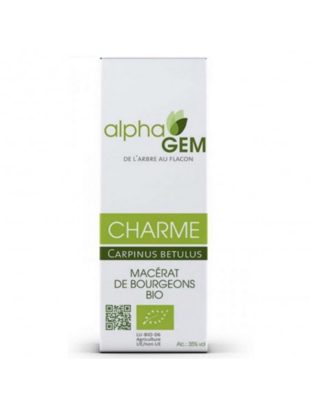 Achetez Charme Macérat de bourgeons Bio - Carpinus betulus 15 ml - Alphagem à l'herboristerie Louis Image principale de Charme Macérat de bourgeons Bio - Carpinus betulus 15 ml - Alphagem
