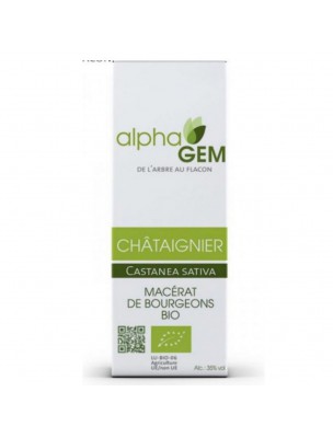 Image de Châtaignier Macérat de bourgeons Bio - Castanea sativa 50 ml - Alphagem depuis louis-herboristerie