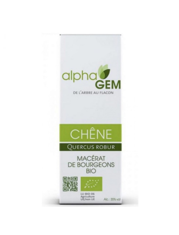 Image principale de la modale pour Chêne Macérat de bourgeons Bio - Quercus robur 15 ml - Alphagem