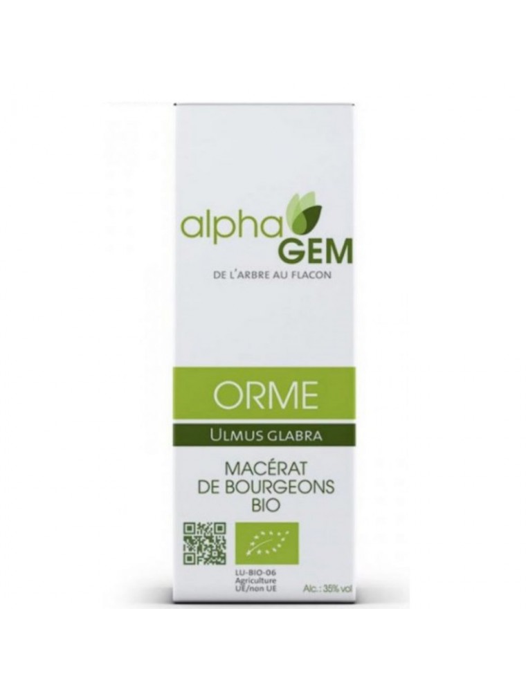 Image principale de la modale pour Orme Macérat de bourgeons Bio - Ulmus glabra 50 ml - Alphagem