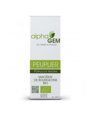 Image de Peuplier Macérat de bourgeons Bio - Populus nigra 50 ml - Alphagem depuis Commandez les produits AlphaGEM à l'herboristerie Louis