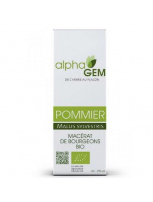 Image de Pommier Macérat de bourgeons Bio - Malus sylvestris 50 ml - Alphagem via Achetez Gem-Femme ♀ Complexe n°21 Bio Confort féminin 50 ml - Alphagem