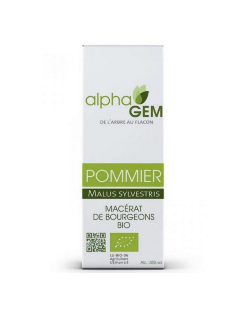 Image principale de la modale pour Pommier Macérat de bourgeons Bio - Malus sylvestris 50 ml - Alphagem