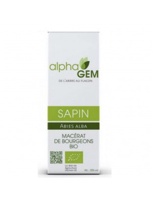 Image de Sapin Macérat de bourgeons Bio - Abies alba 50 ml - Alphagem depuis Résultats de recherche pour "alphagem-homme"