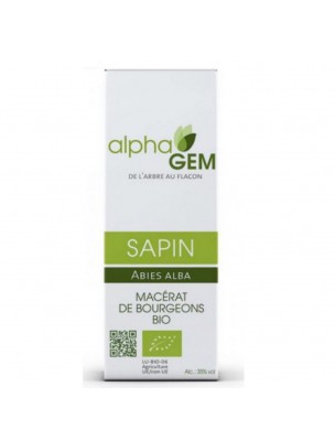 Image de Sapin Macérat de bourgeons Bio - Abies alba 15 ml - Alphagem depuis Achetez les produits AlphaGEM à l'herboristerie Louis (4)