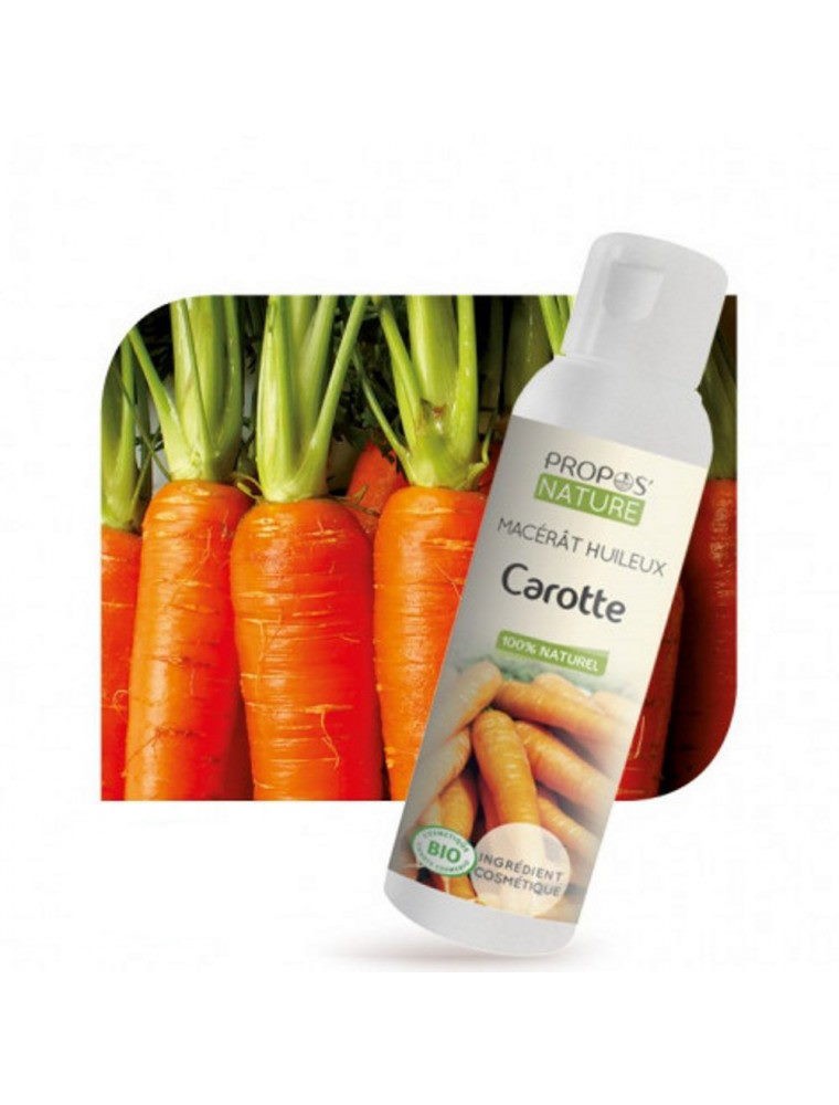Image principale de la modale pour Carotte Bio - Macérât huileux de Daucus carota 100 ml - Propos Nature