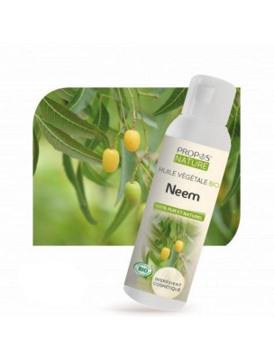 Image de Neem Bio - Huile végétale de Melia azadirachta 100 ml - Propos Nature depuis Médecines du Monde : Produits Naturels et Traditionnels (3)