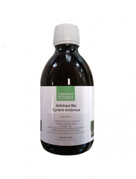 Artichaut Bio - Suspension Intégrale de Plante Fraîche (SIPF) 300 ml - Synergia Artichaut Bio - Suspension Intégrale de Plante Fraîche (SIPF) 300 ml - Synergia