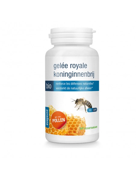Gelée Royale Bio - Défenses naturelles 80 gélules - Purasana Gelée Royale Bio - Défenses naturelles 80 gélules - Purasana