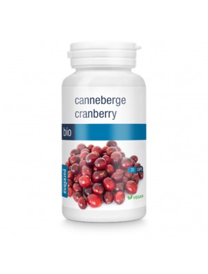 Image de Cranberry Bio - Urinary disorders 30 capsules - Purasana via Buy Cranberries Organic - Dried berries 200 g -